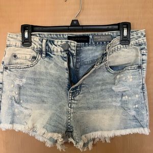 Aeropostale high waisted denim jean shorts